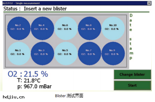 泡罩包裝自動微(wēi)量氧測定儀
